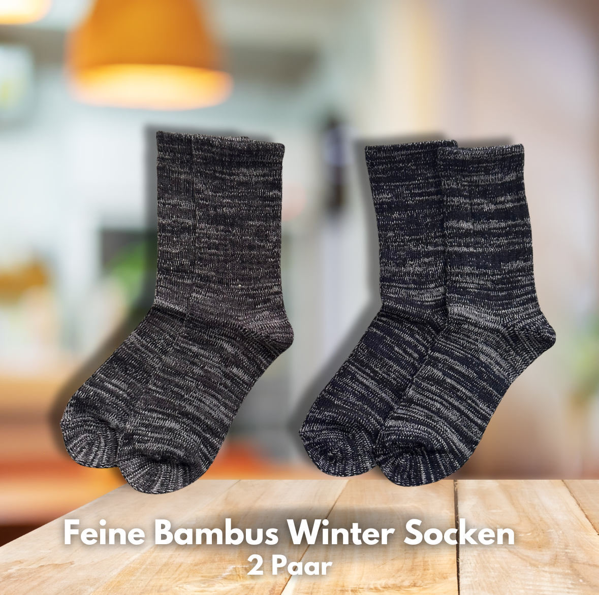 Bambus Winter Socken