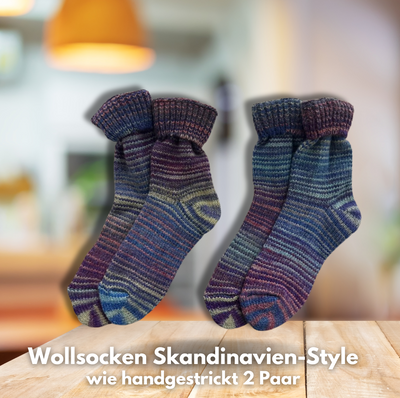 Wollsocken Skandinavien Style