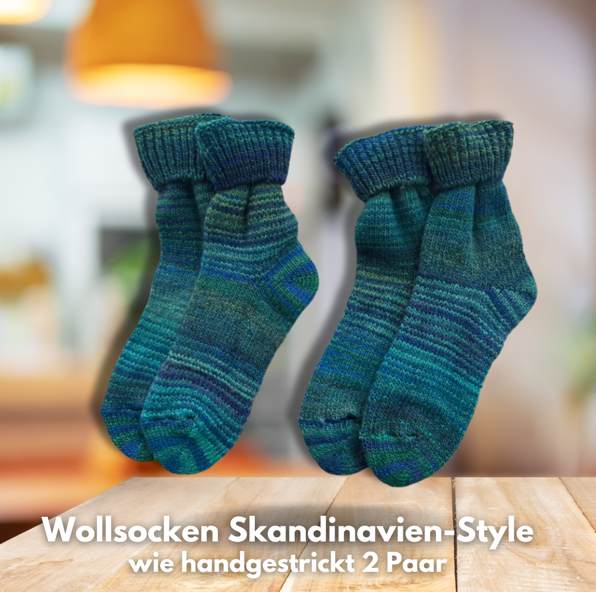 Wollsocken Skandinavien Style