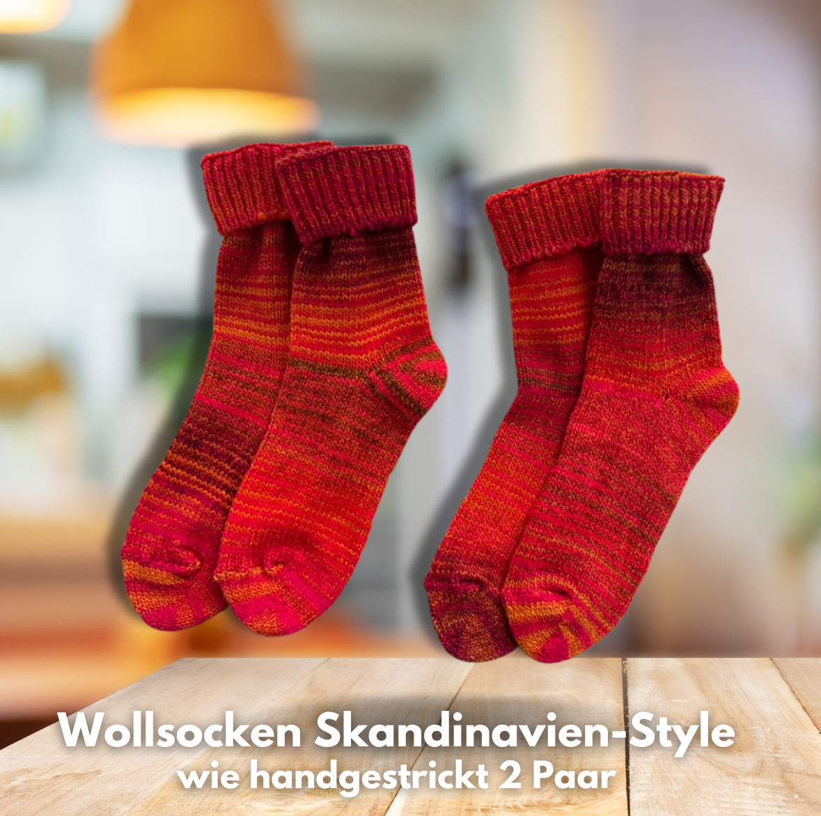 Wollsocken Skandinavien Style