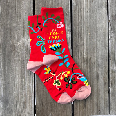 Flower Motiv Socken