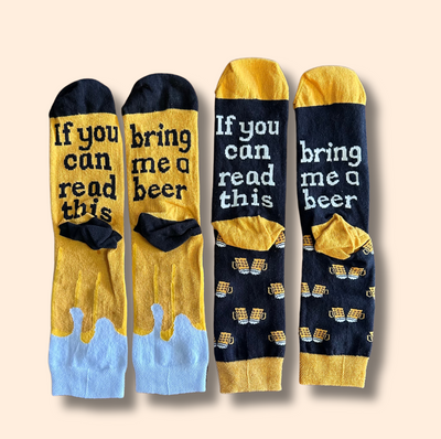 Bier Motiv Socken