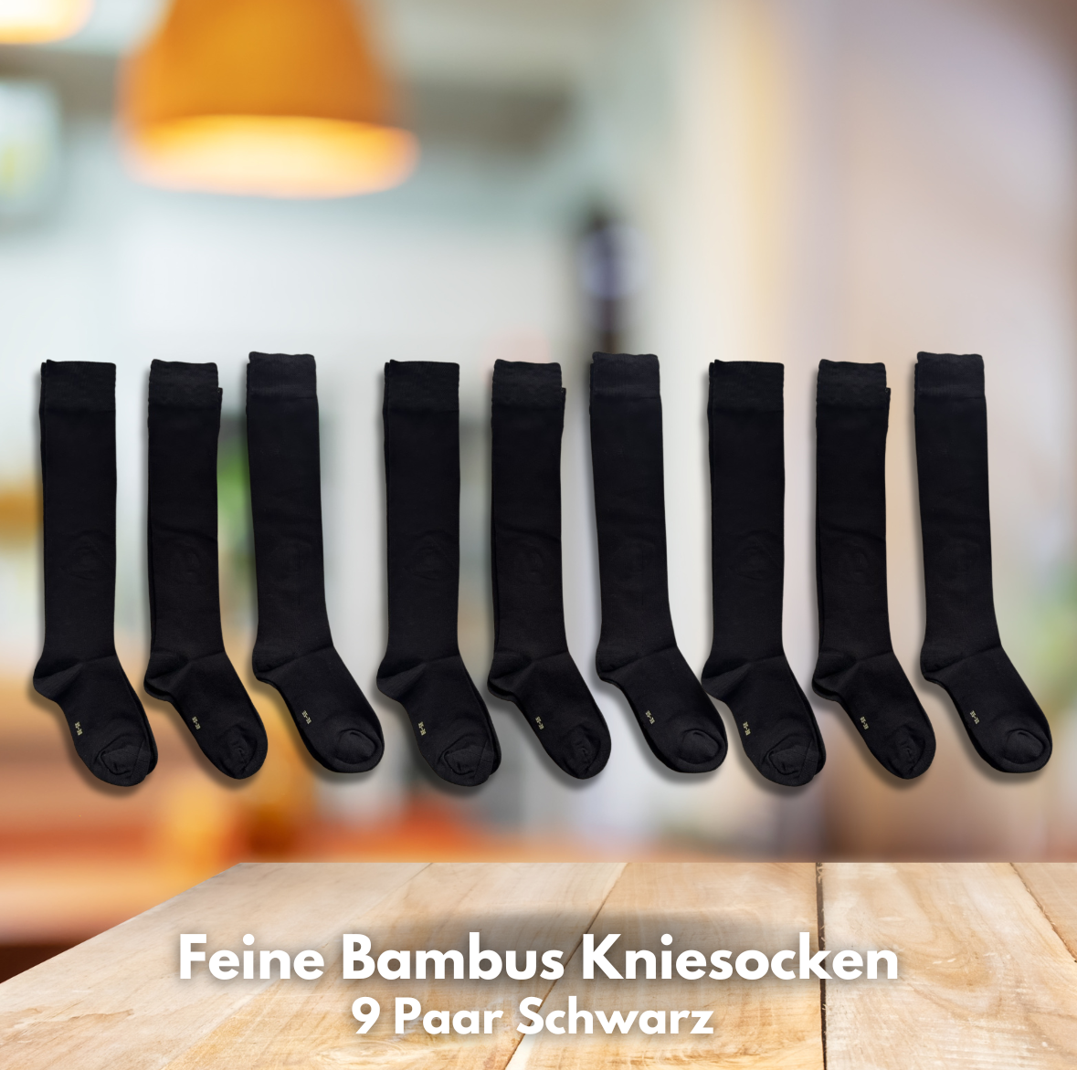 Bambus Kniesocken