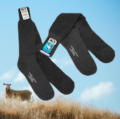 Thermo Kniesocken mit Merinowolle - Nordpol