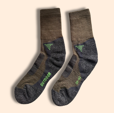 Trekking Socken mit Merinowolle