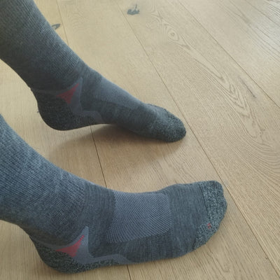 Trekking Socken mit Merinowolle