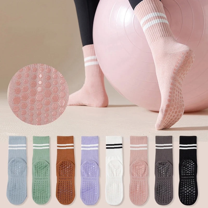 Anti-Rutsch ABS Yoga Socken